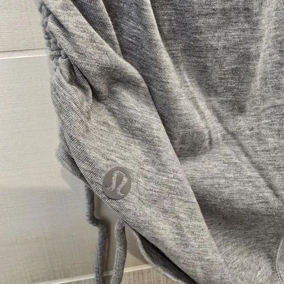 {8} Lululemon Cinch It Tank Dress Heathered Grey - Picture 8 of 9